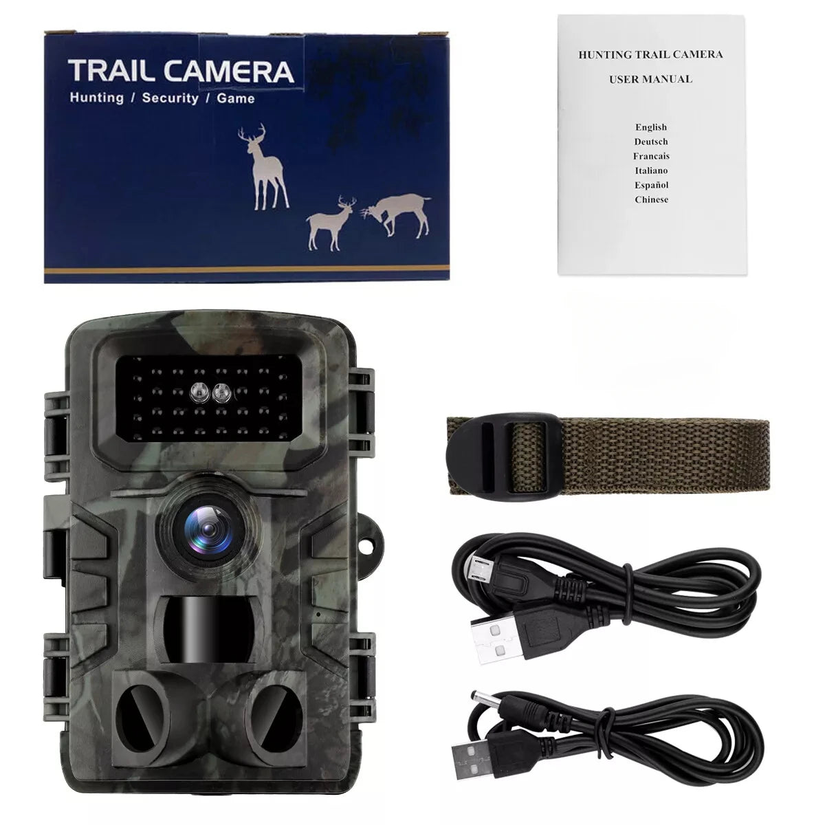 Hunting Trail Camera 58MP PR700 – HD Νυχτερινής Όρασης & Motion Sensor