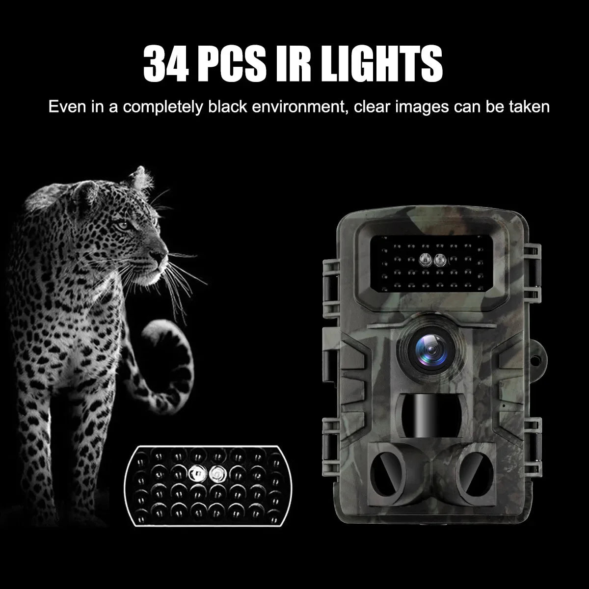 Hunting Trail Camera 58MP PR700 – HD Νυχτερινής Όρασης & Motion Sensor