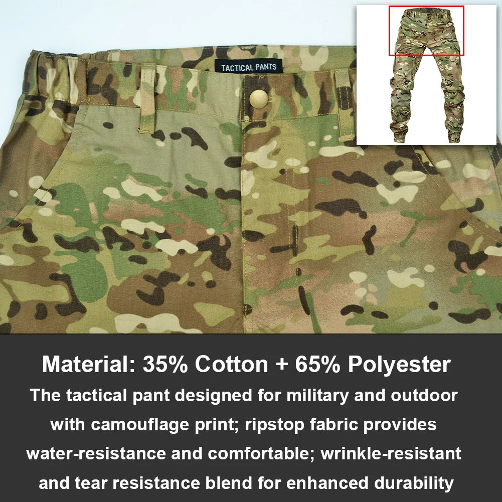 Mege Tactical Cargo Pant – Στρατιωτικό Jogger για κυνήγι