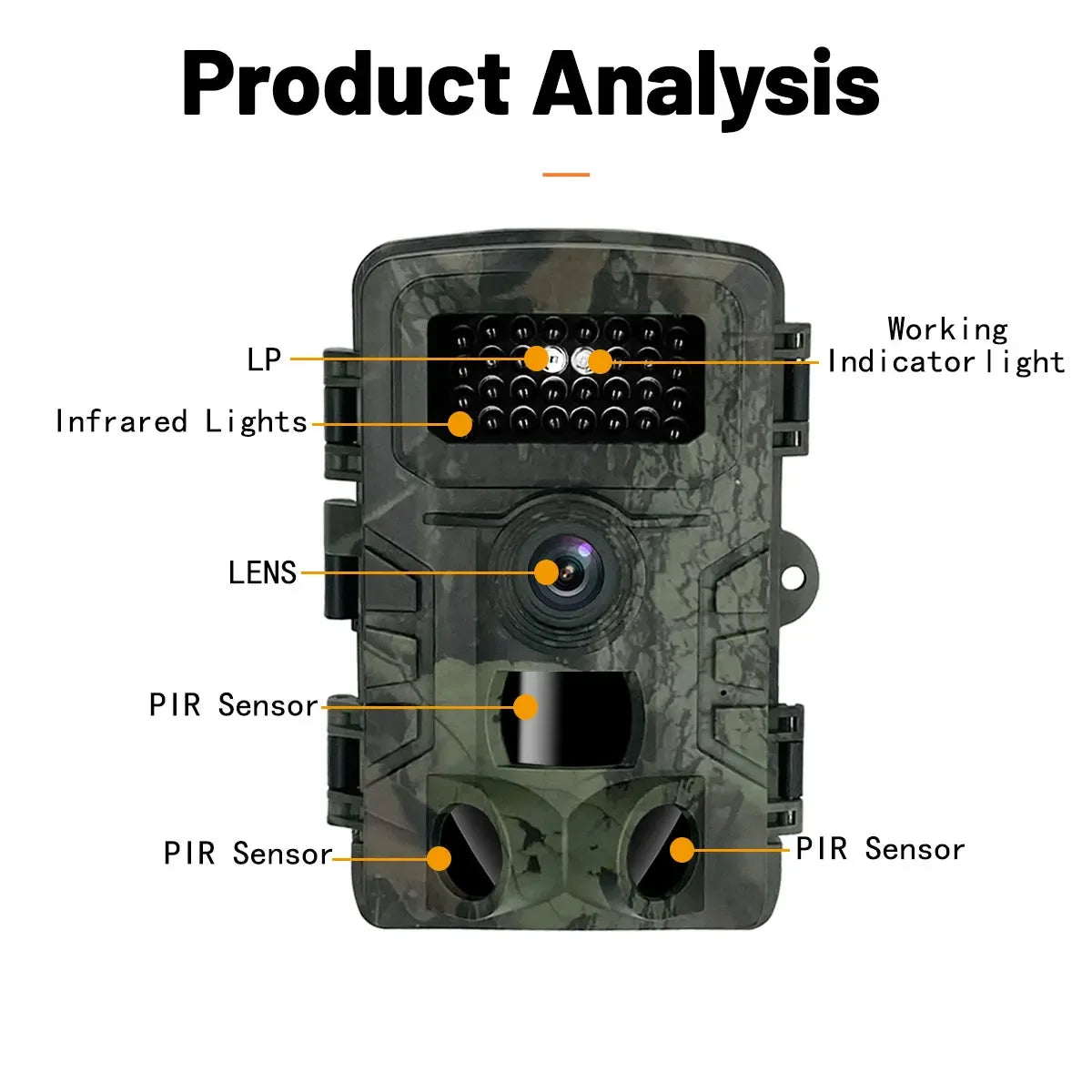 Hunting Trail Camera 58MP PR700 – HD Νυχτερινής Όρασης & Motion Sensor